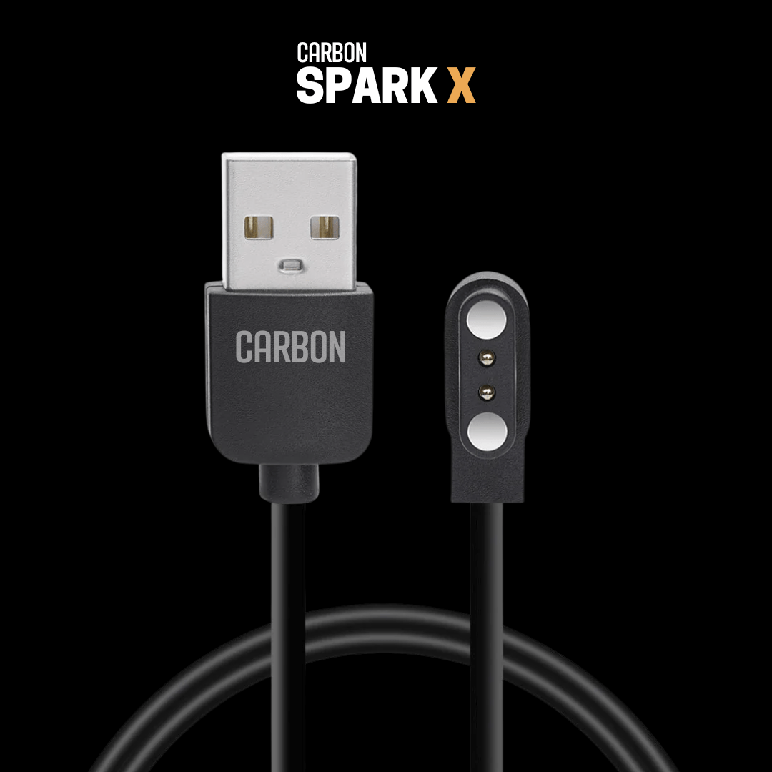 Cabo USB Carbon Spark X - Carbon Relógios Inteligentes