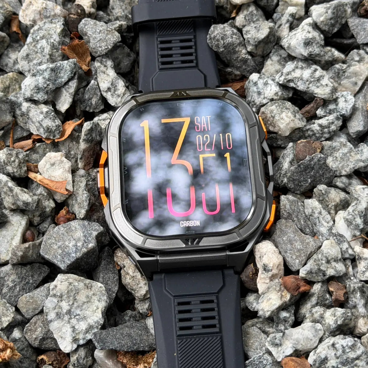 Smartwatch Carbon Raptor - Troca