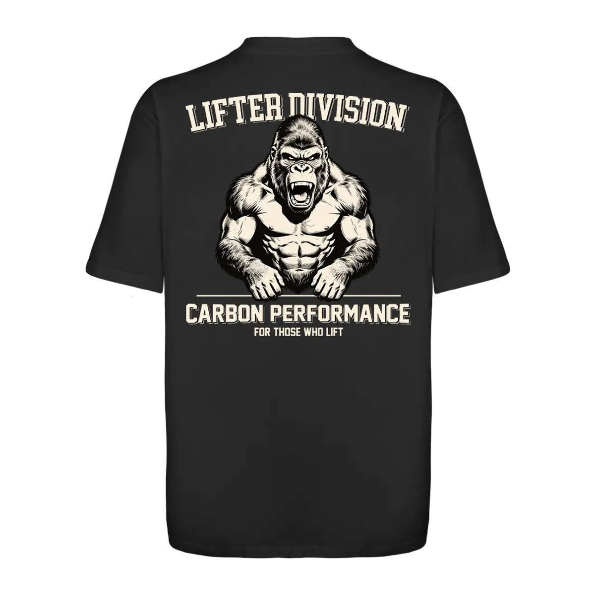 Camiseta Carbon Performance Gorilla Lifter Oversized Premium Fit