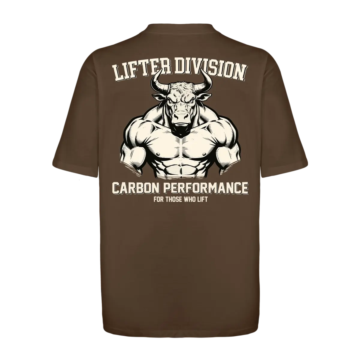 Camiseta Carbon Performance Bull Lifter Oversized Premium Fit