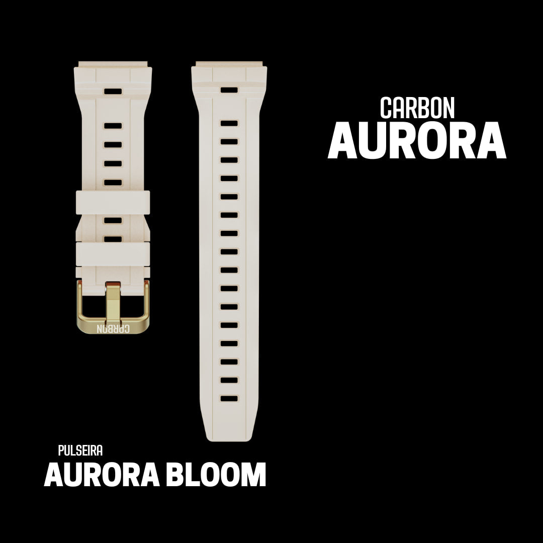 Pulseira Carbon Aurora Bloom