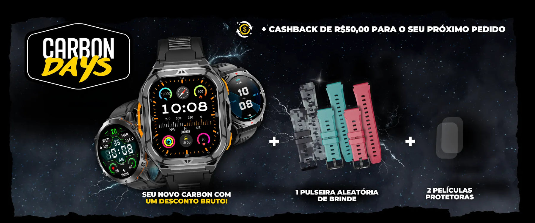 Banner promocional Carbon