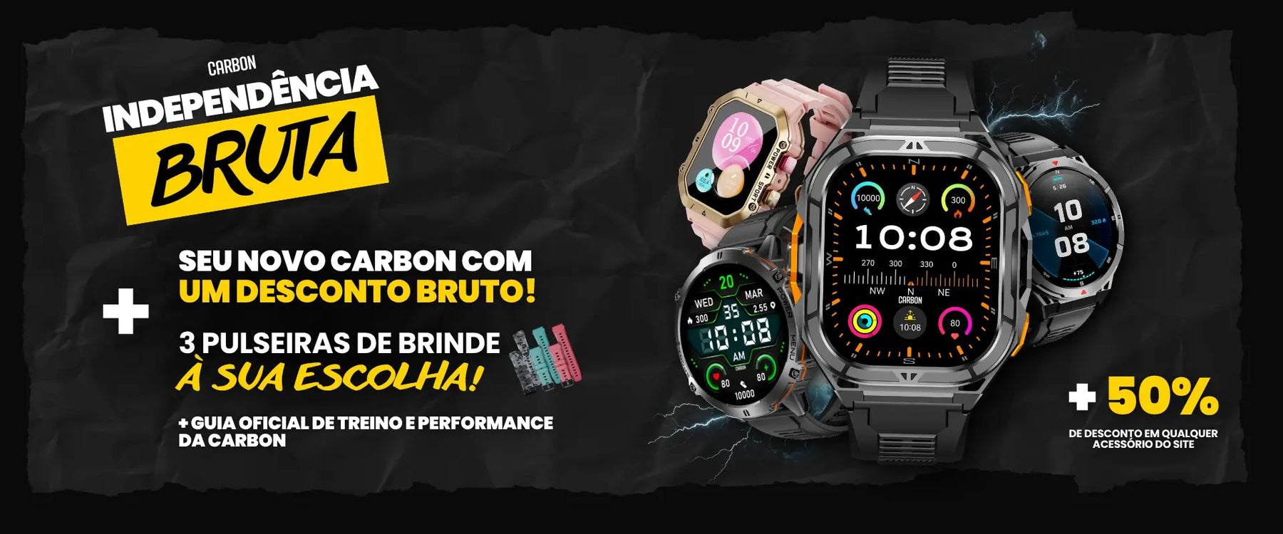 Banner promocional Carbon