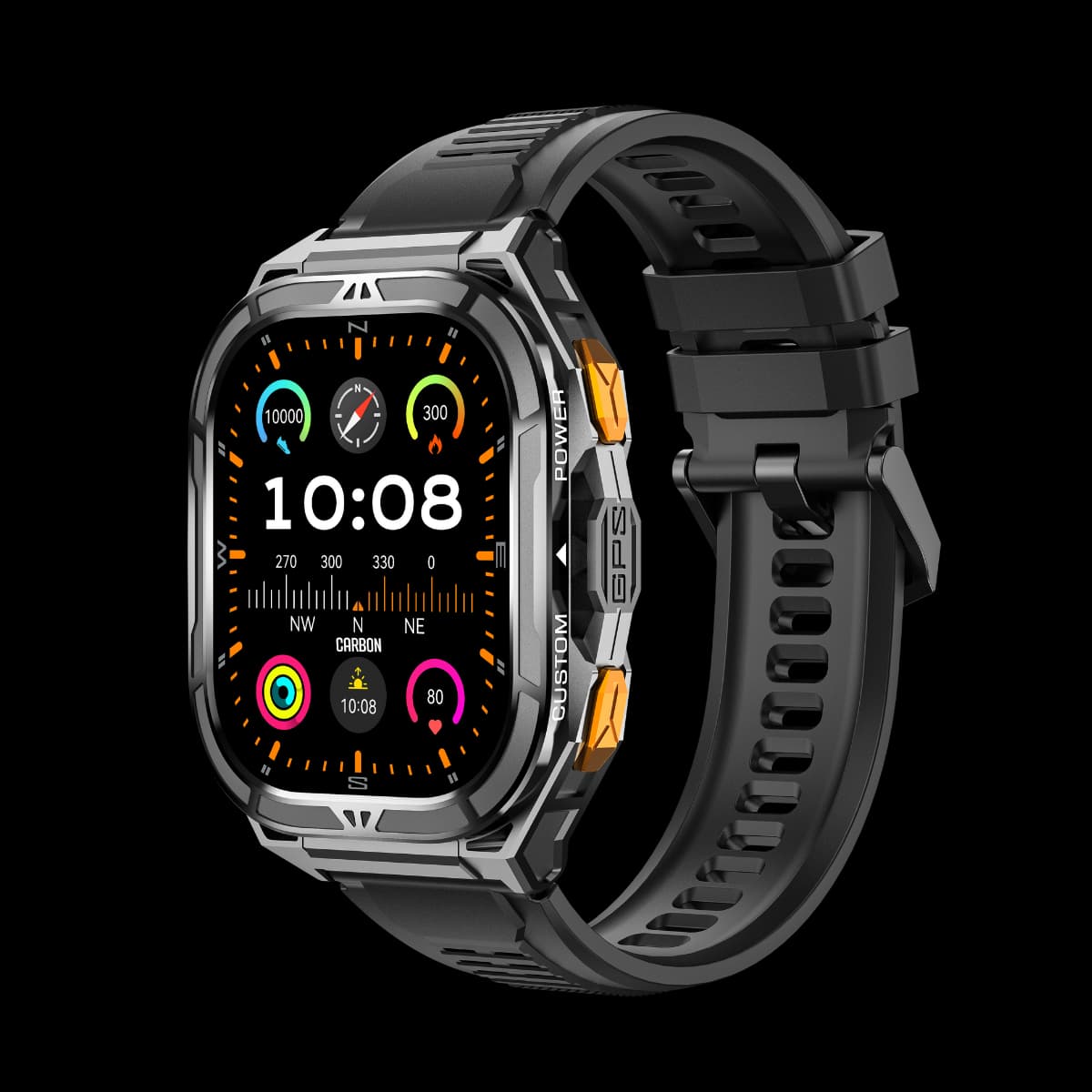 Smartwatch Carbon Raptor - Troca