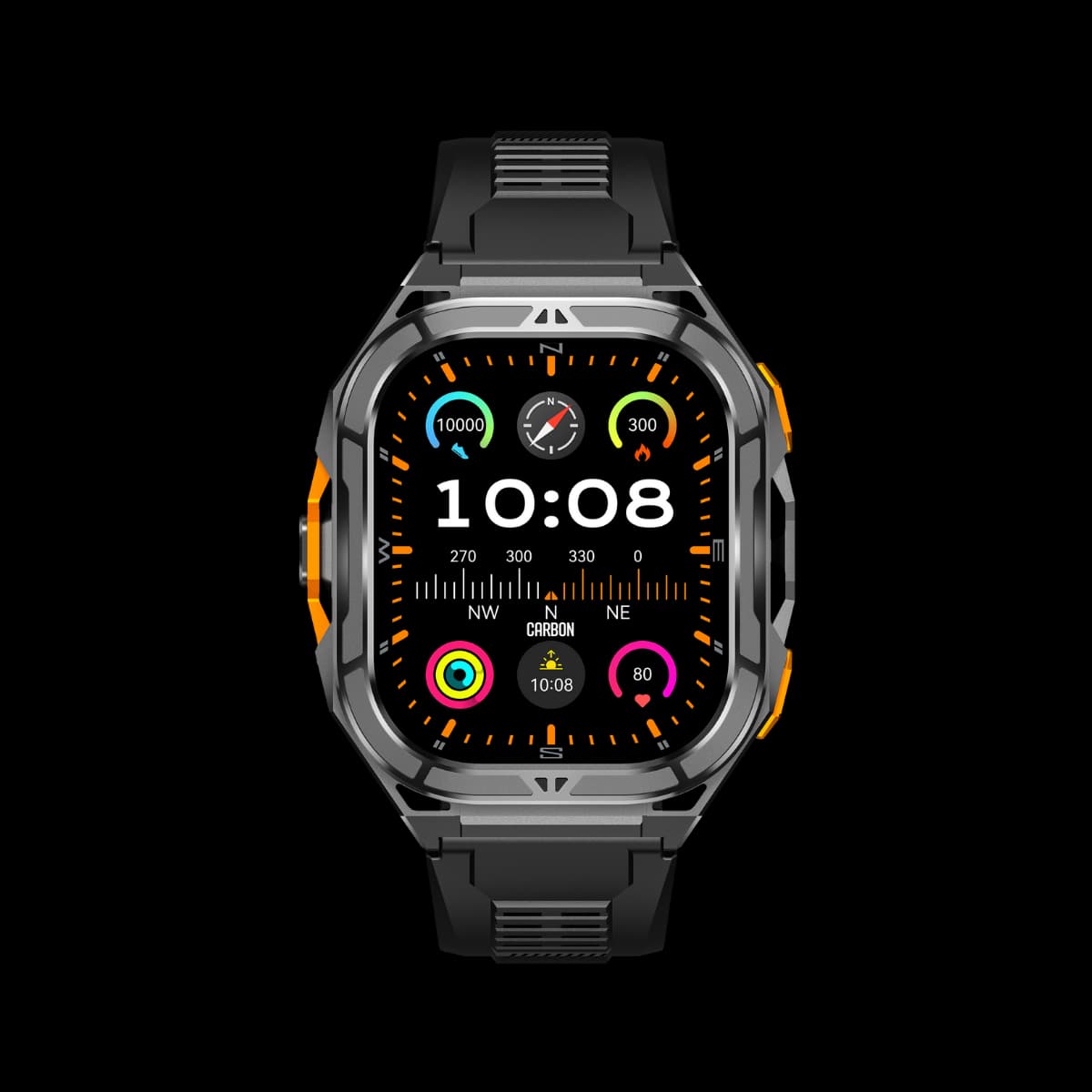 Smartwatch Carbon Raptor - Troca