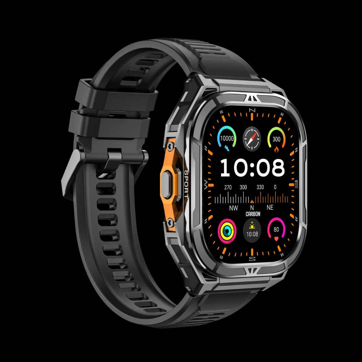 Smartwatch Carbon Raptor - Troca