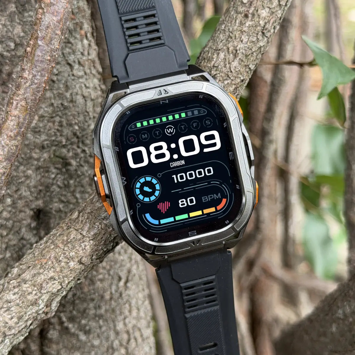Smartwatch Carbon Raptor - Troca