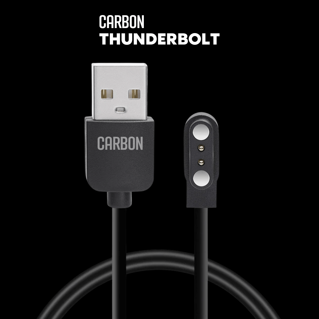 Cabo USB Carbon Thunderbolt - Carbon Relógios Inteligentes
