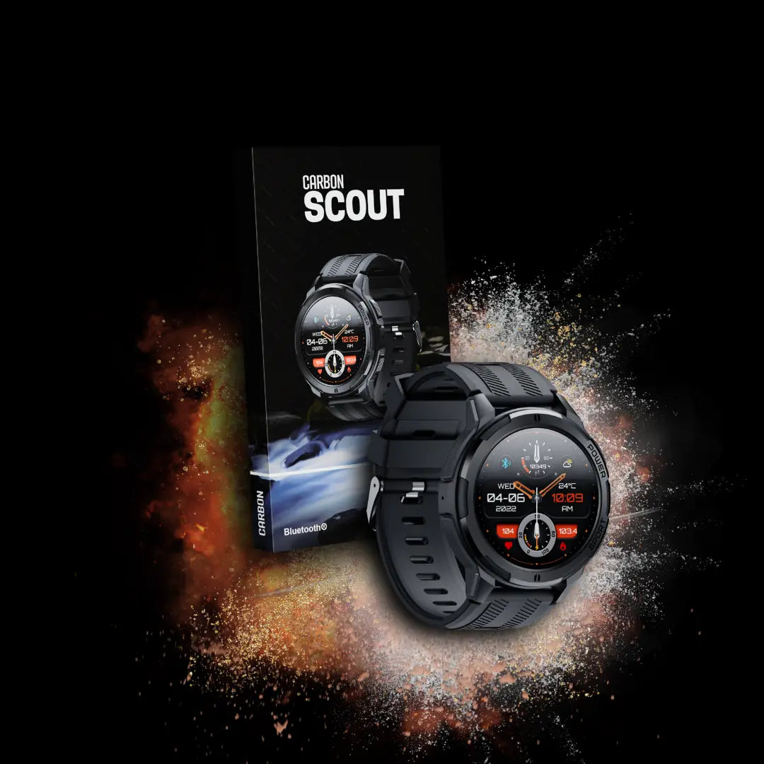 Smartwatch Carbon Scout
