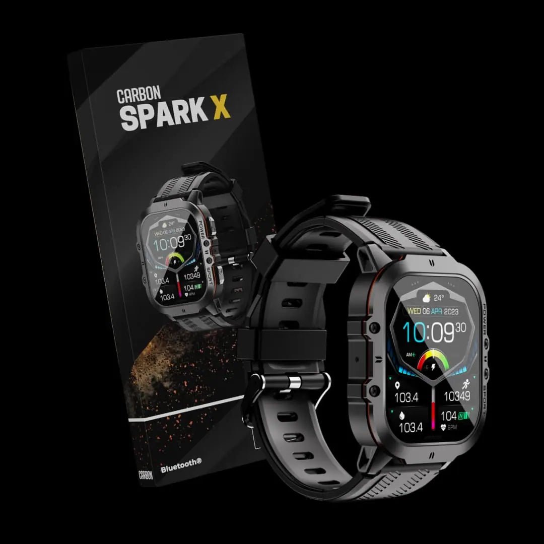 Smartwatch Carbon Spark X - Carbon Relógios Inteligentes
