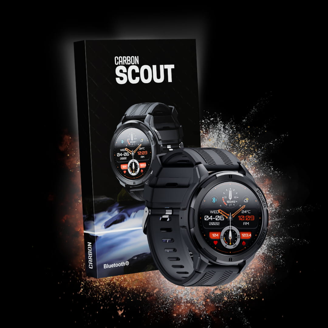 Smartwatch Carbon Scout