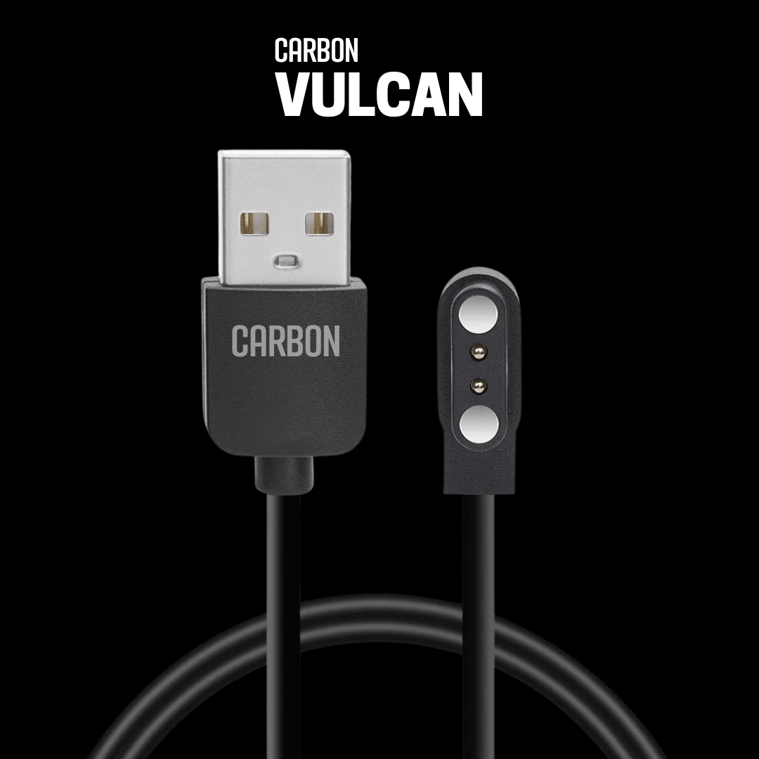 Cabo USB Carbon Vulcan - Carbon Relógios Inteligentes