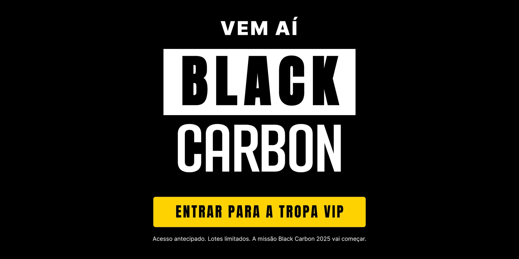 Banner promocional Carbon