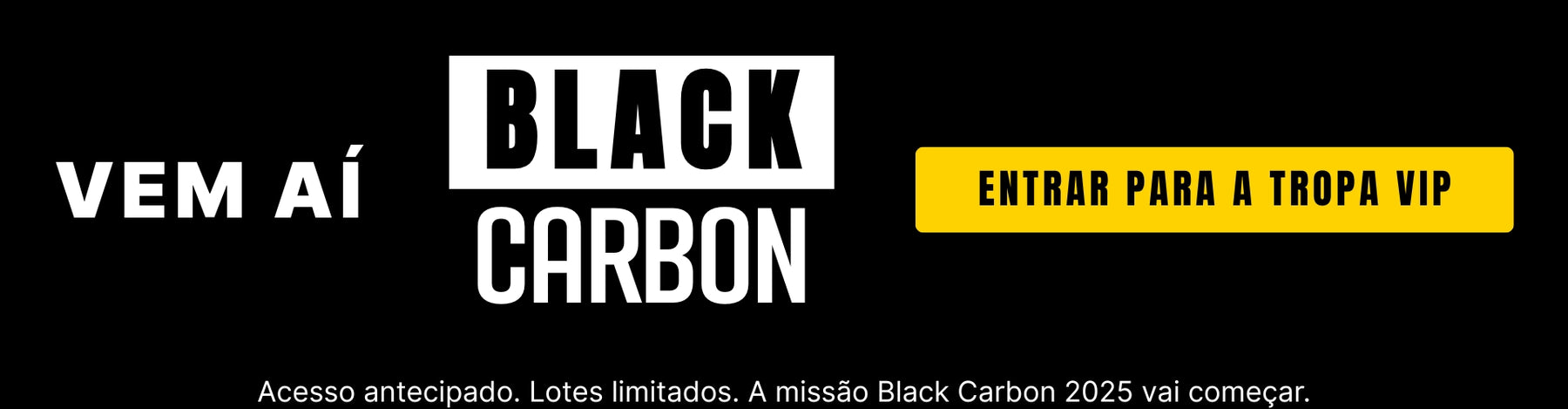 Banner promocional Carbon