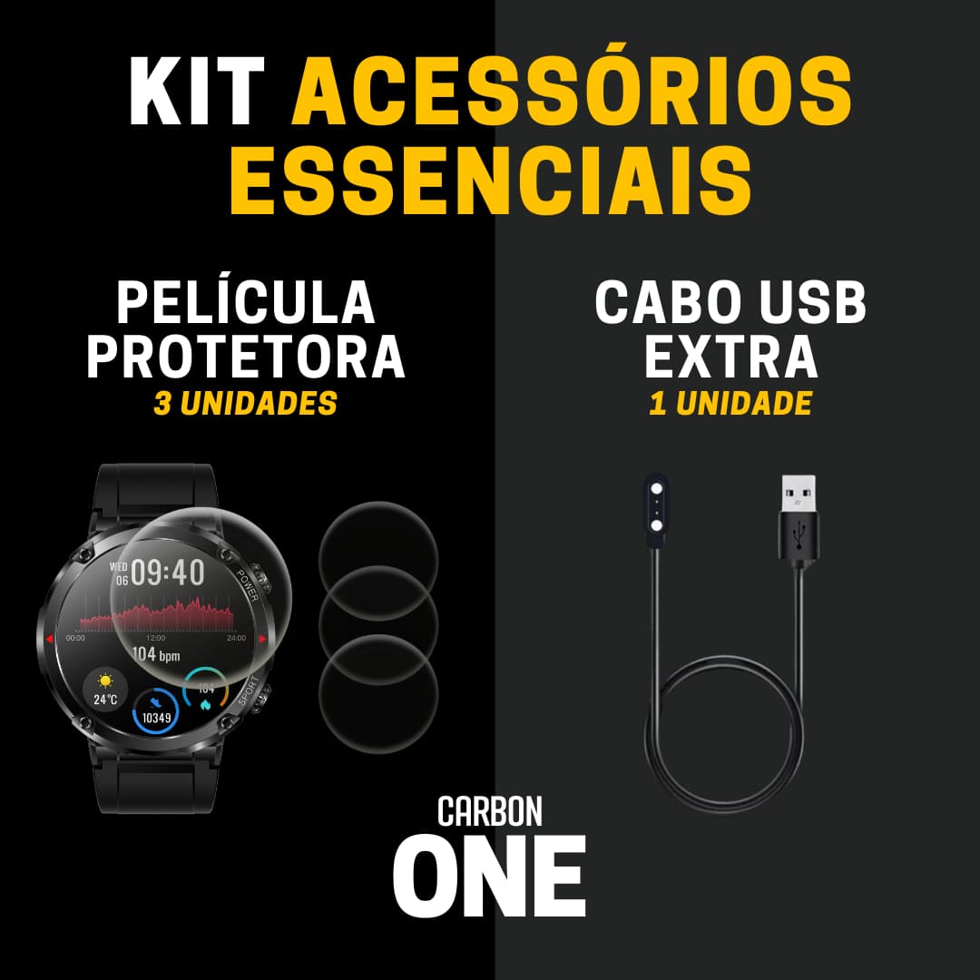 Kit Acessórios Essenciais Carbon One/One Explorer