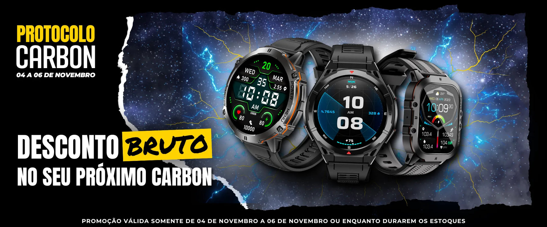 Banner promocional Carbon