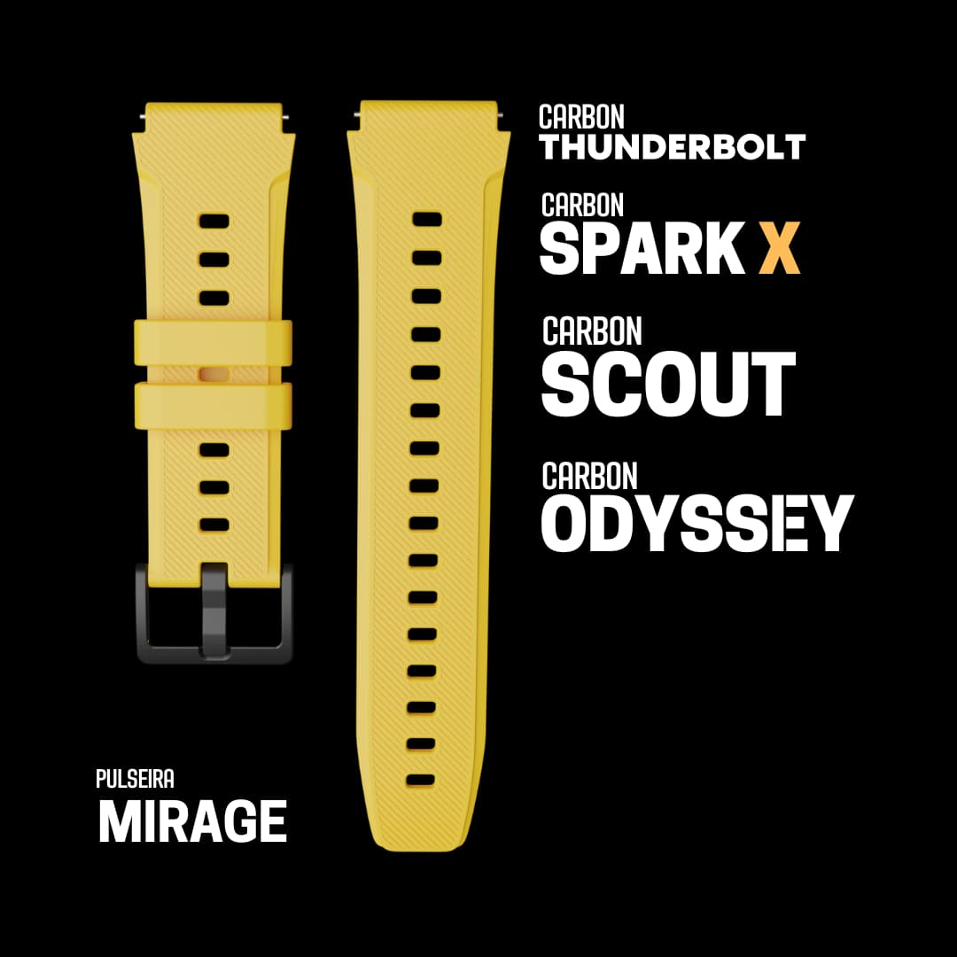 Pulseira Carbon Mirage