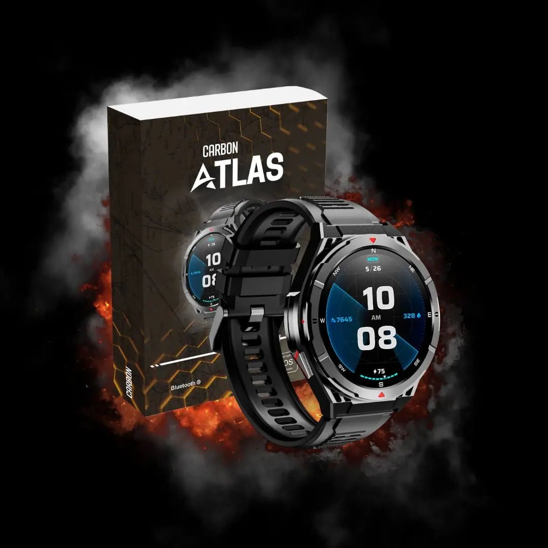 Smartwatch Carbon Atlas - Carbon Relógios Inteligentes