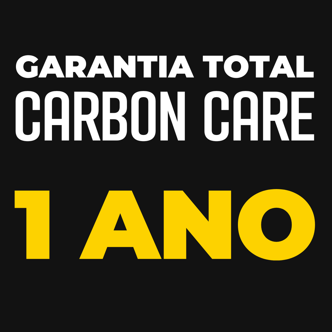 1 Ano de Garantia Carbon Care - Proteção Total